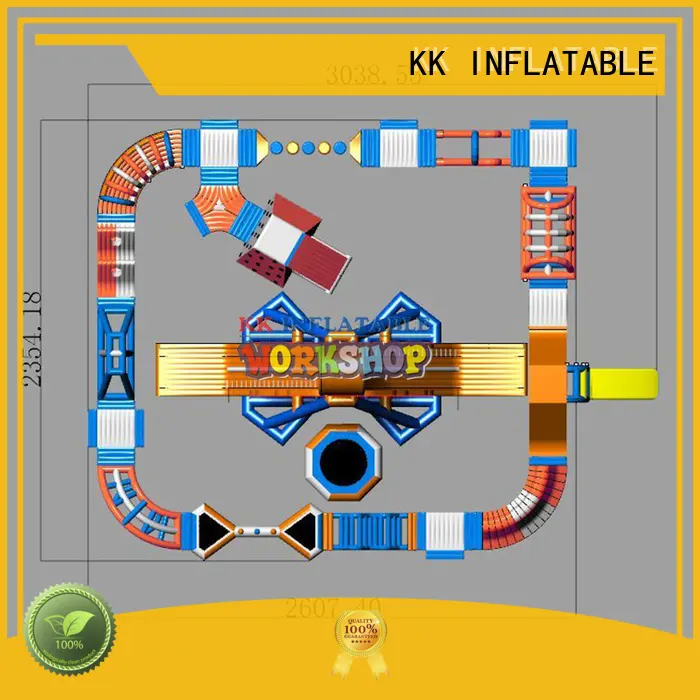 KK INFLATABLE creative inflatable floating water park factory direct for water park 1
