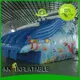 large inflatable theme park blue factory price for seaside 1