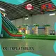 durable inflatable water playground blue factory price for amusement park 1