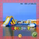 KK INFLATABLE animal model inflatable floating water park wholesale for paradise 1