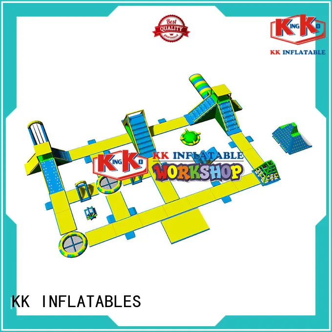 custom inflatable water playground rainbow supplier for children 1