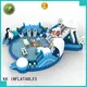 KK INFLATABLE rainbow inflatable water playground supplier for beach 1
