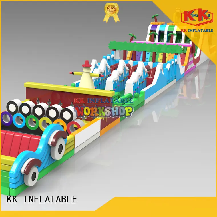 custom inflatable theme playground slide pool combination animal modelling for amusement park 1