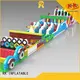 custom inflatable theme playground slide pool combination animal modelling for amusement park 1