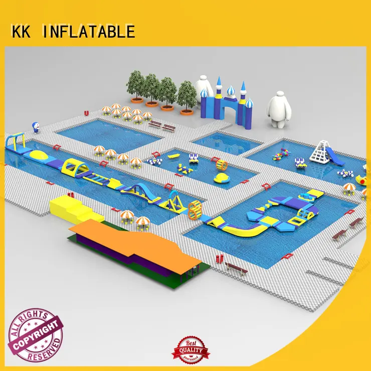 KK INFLATABLE pvc inflatable theme playground factory price for amusement park 1