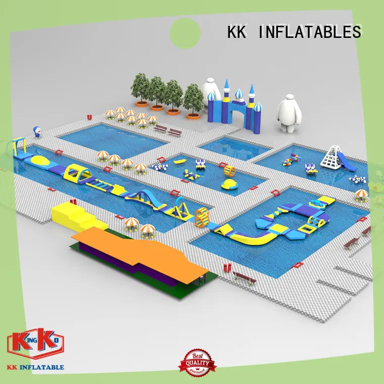 colorful water inflatables huge factory direct for beach seaside 1