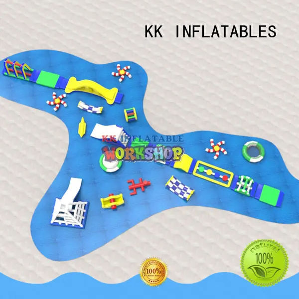 KK INFLATABLE large inflatable water playground good quality for seaside 1