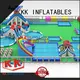 KK INFLATABLE blue inflatable water playground manufacturer for children 1