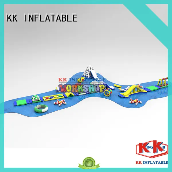 large inflatable water parks blue manufacturer for amusement park 1