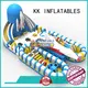 KK INFLATABLE aircraft inflatable obstacle course factory price for adventure 1