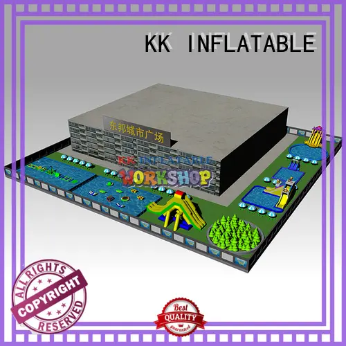 KK INFLATABLE large inflatable water playground animal modelling for children 1