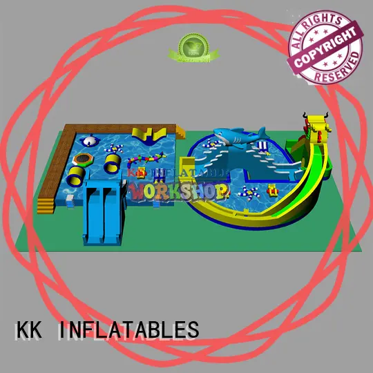 KK INFLATABLE creative design inflatable water parks good quality for seaside 1