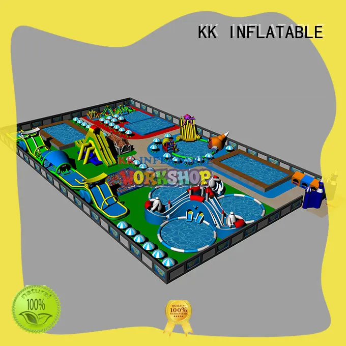 KK INFLATABLE durable inflatable theme playground factory price for amusement park 1