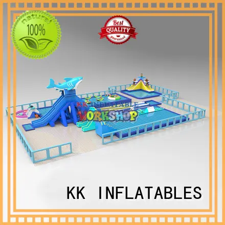 KK INFLATABLE huge water inflatables wholesale for beach seaside 1