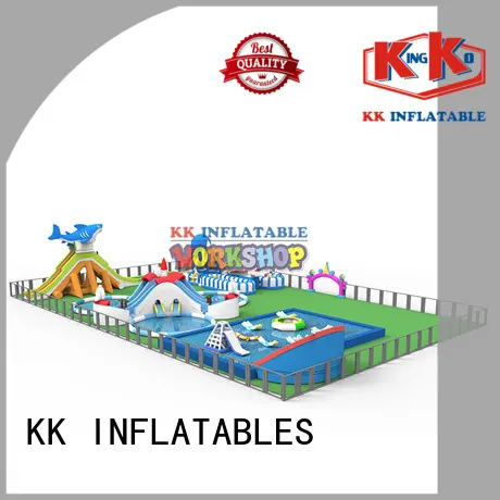 durable inflatable water parks slide pool combination animal modelling for amusement park1 1