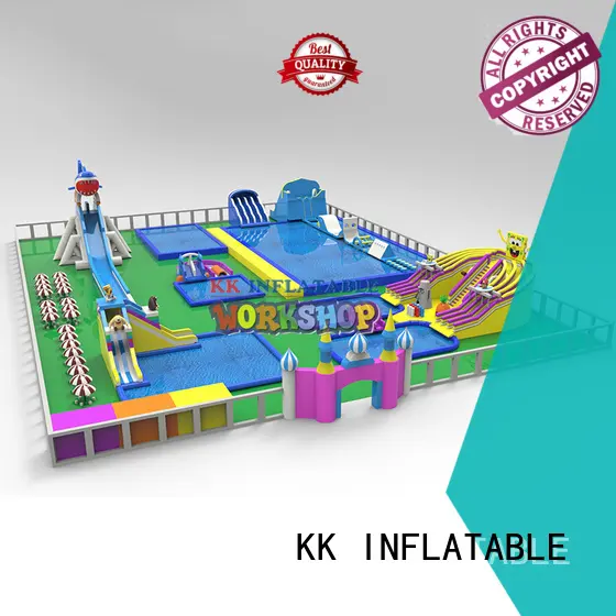 commercial water inflatables multichannel slide manufacturer for swimming pool 1