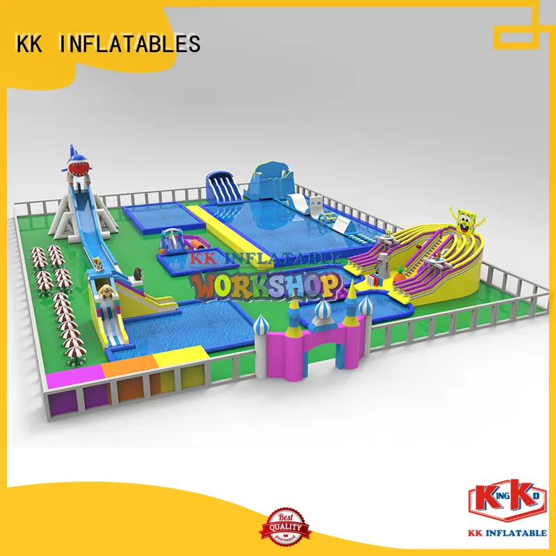 KK INFLATABLE custom inflatable theme park factory price for paradise 1