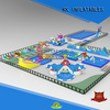 KK INFLATABLE rainbow inflatable water parks factory price for paradise 1