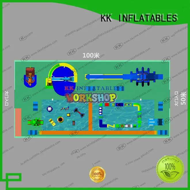 KK INFLATABLE pvc inflatable water parks factory price for seaside 1