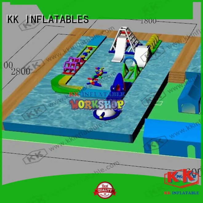 KK INFLATABLE custom inflatable water parks factory price for children 1