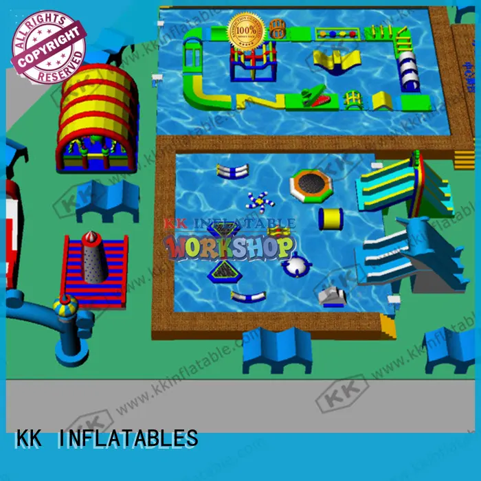 KK INFLATABLE colorful water inflatables supplier for paradise 1