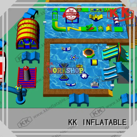 KK INFLATABLE pvc inflatable theme playground supplier for paradise 1
