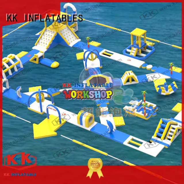 KK INFLATABLE slide pool combination inflatable theme playground factory price for paradise 1