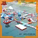 KK INFLATABLE blue inflatable water playground supplier for children 1