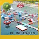 hot selling inflatable theme playground rainbow animal modelling for amusement park 1