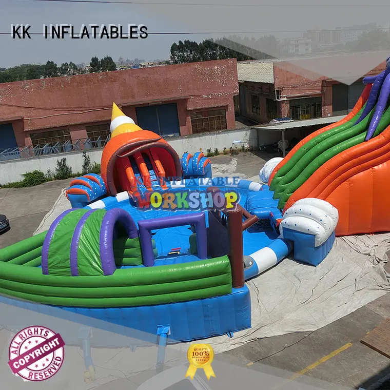 KK INFLATABLE pvc inflatable water parks factory price for seaside1 1