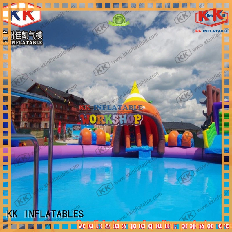 KK INFLATABLE custom inflatable theme park good quality for paradise 1