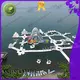 custom inflatable water playground slide pool combination supplier for seaside 1