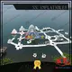 KK INFLATABLE rainbow inflatable theme park supplier for beach 1