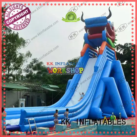 KK INFLATABLE blue inflatable water parks factory price for amusement park 1