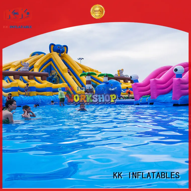 KK INFLATABLE hot selling inflatable theme playground factory price for paradise 1