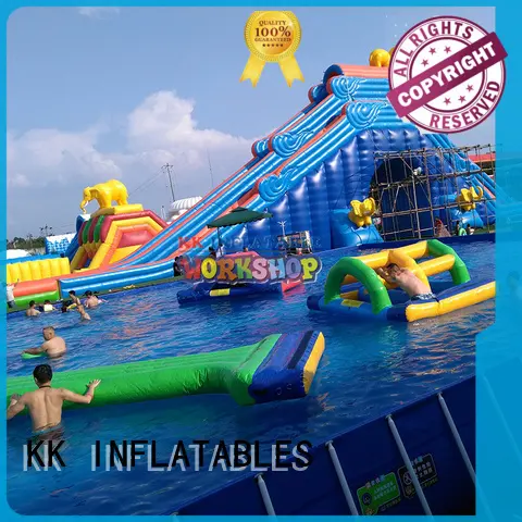 KK INFLATABLE custom inflatable theme playground supplier for beach 1