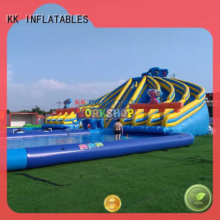 creative design inflatable water playground blue manufacturer for paradise 1