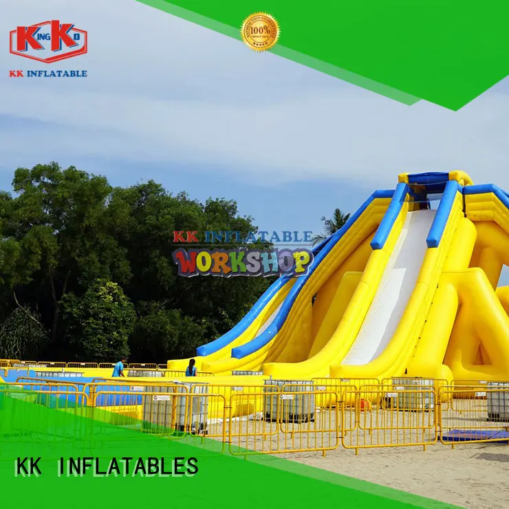 large inflatable water parks slide pool combination good quality for paradise 1