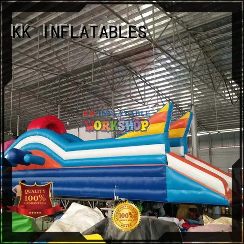KK INFLATABLE transparent pig inflatable slide manufacturer for paradise 1