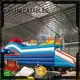 KK INFLATABLE transparent pig inflatable slide manufacturer for paradise 1