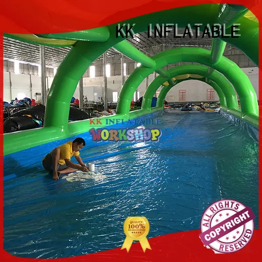 KK INFLATABLE portable inflatable water park for wholesale for paradise 1