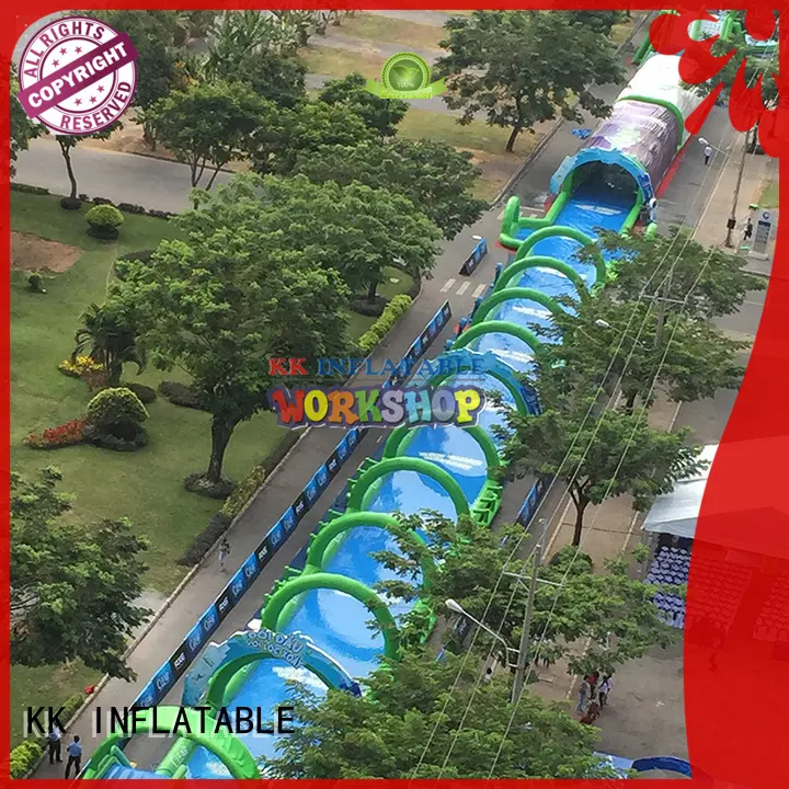 KK INFLATABLE PVC blow up water slide customization for paradise 1