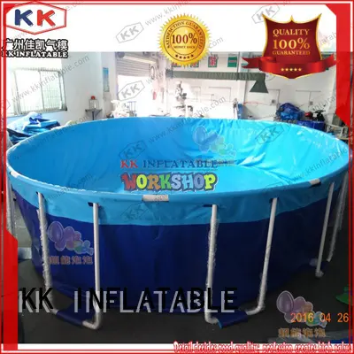 KK INFLATABLE slide pool combination inflatable water playground good quality for paradise 1