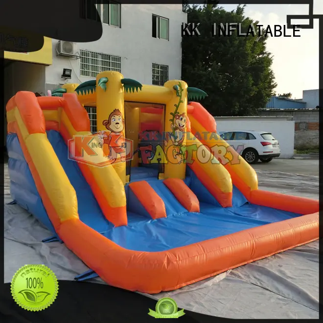 KK INFLATABLE cartoon inflatable water park free sample for paradise 1