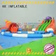 hot selling inflatable theme park cartoon animal modelling for seaside 1