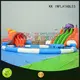 KK INFLATABLE multichannel slide water inflatables manufacturer for beach seaside1 1