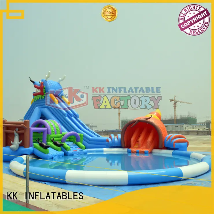KK INFLATABLE tall water inflatables wholesale for swimming pool 1