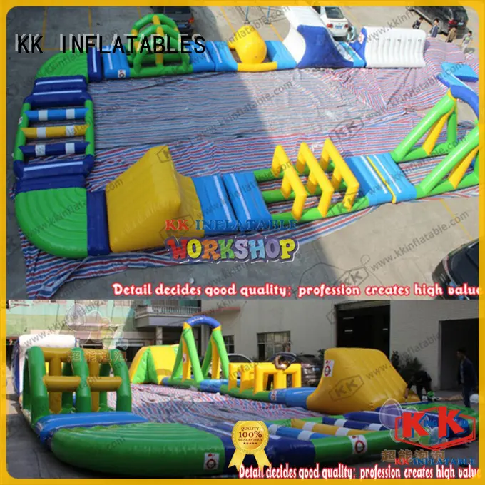 KK INFLATABLE inflatable floating water park supplier for paradise 1