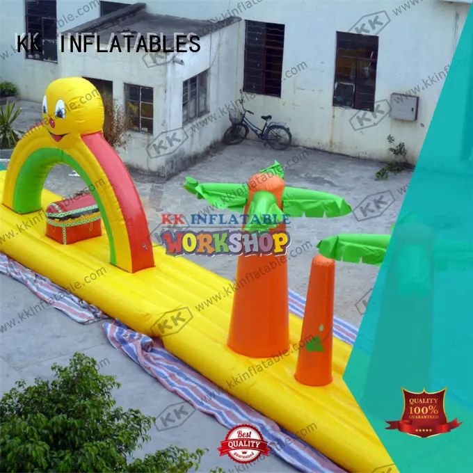 hot selling inflatable water playground rainbow animal modelling for paradise 1