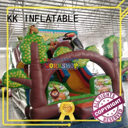 commercial inflatable playground combo colorful for amusement park 1